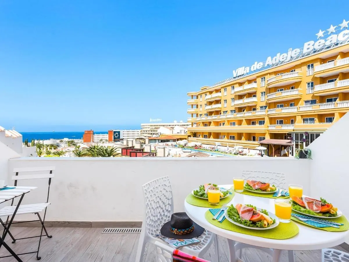 97 Hermosa Marina Primavera Con Terraza Y Piscina Costa Adeje